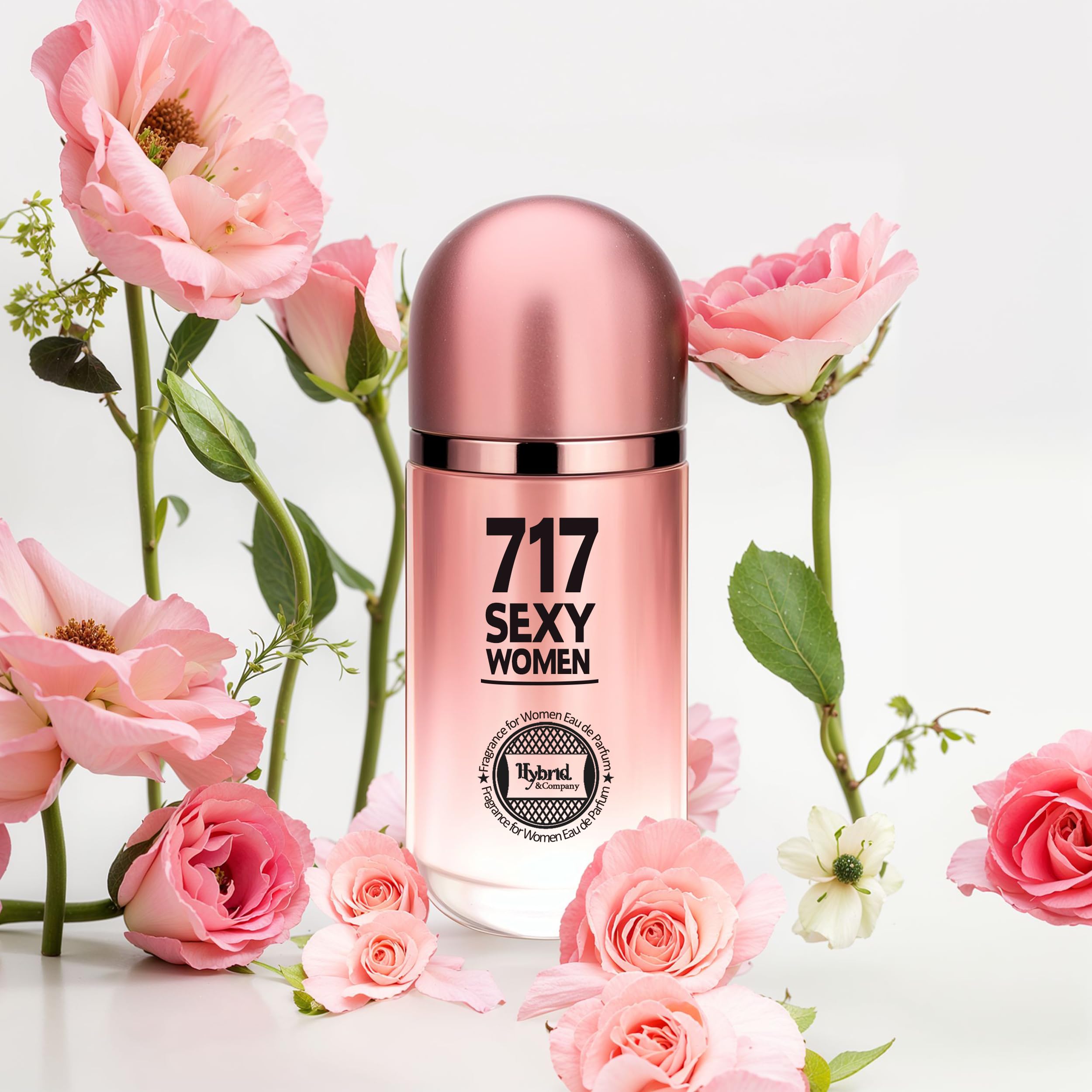 Hybrid & Company 717 Sexy Women Fragrance for Women Eau De Parfum Natural Spray Sweet Scent, 3.4 Fl Oz - Image 5