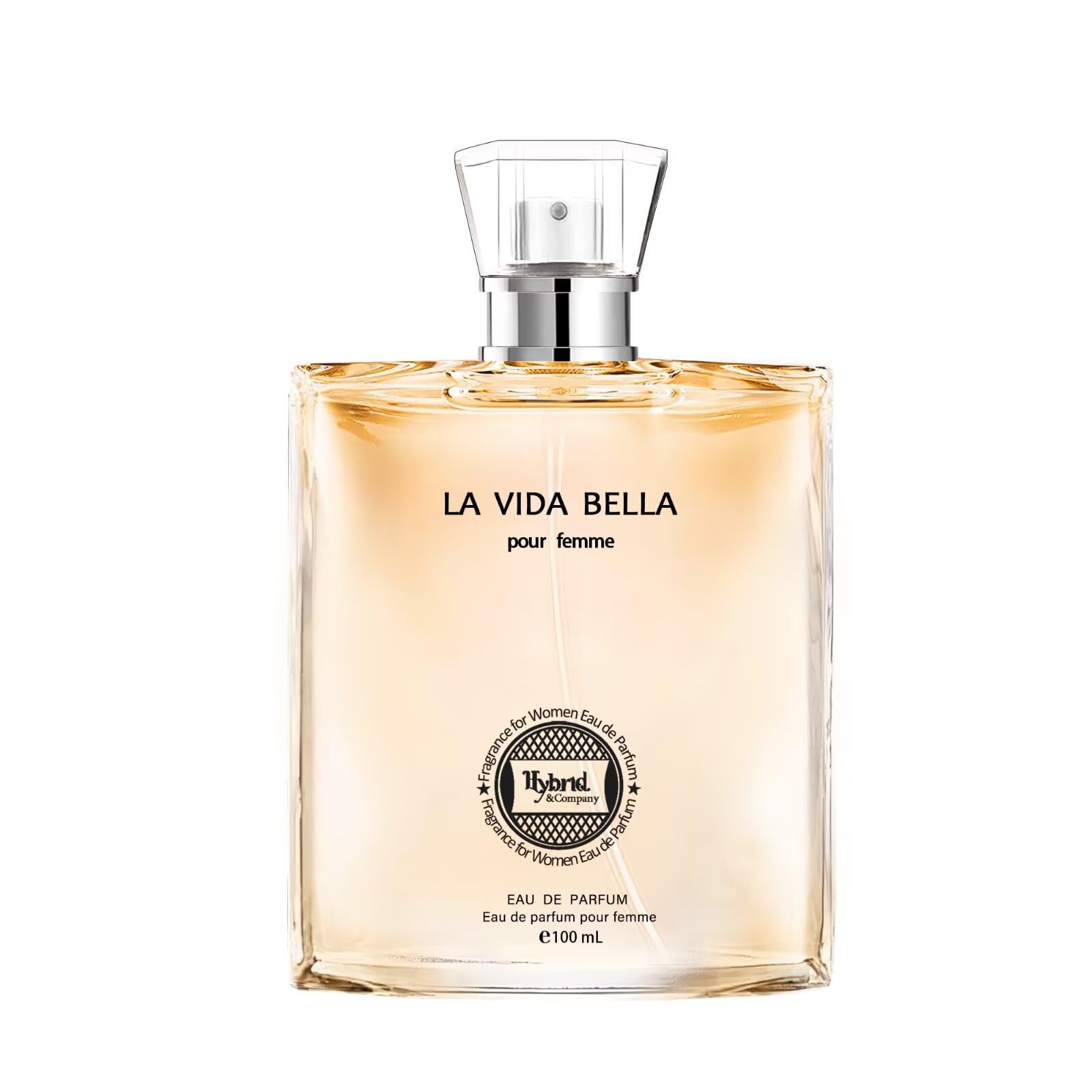 Hybrid & Company La Vida Bella Fragrance for Women Eau De Parfum Natural Spray Elegant Scent, 3.4 Fl Oz - Image 6