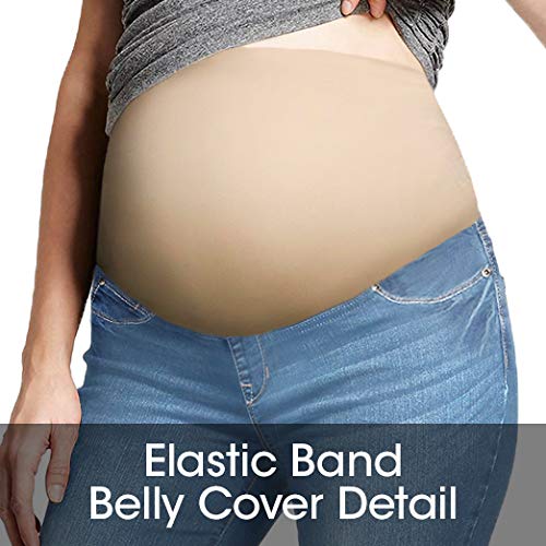 Hybrid & Company Ultimate Comfort Women's Maternity Slim Fit Stretch Jeans - Image 3