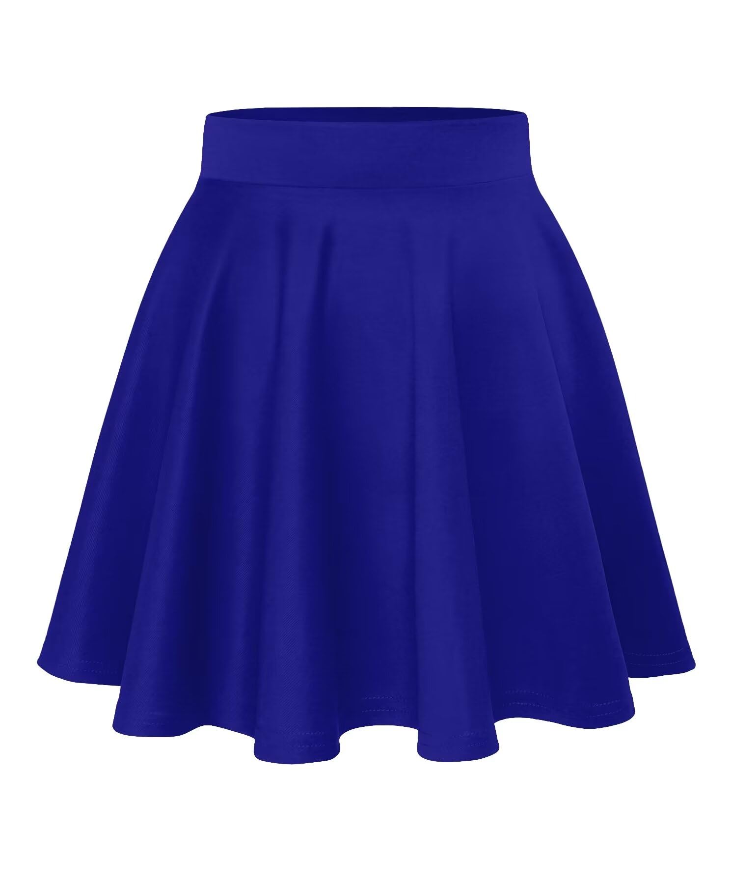 Hybrid & Company Women Basic Versatile Skirts Stretchy Flared Mini Skater Skirt - Image 4