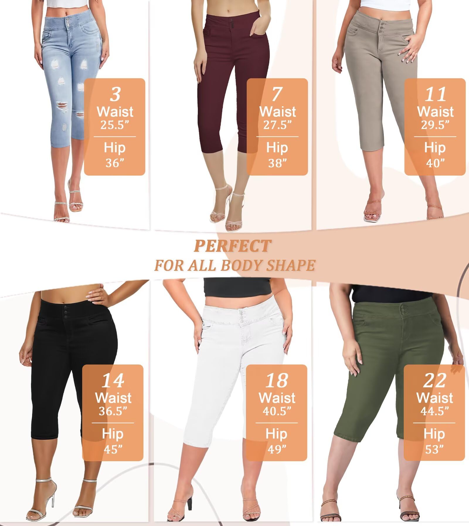 Hybrid & Company Women's Capri Jeans - Image 5