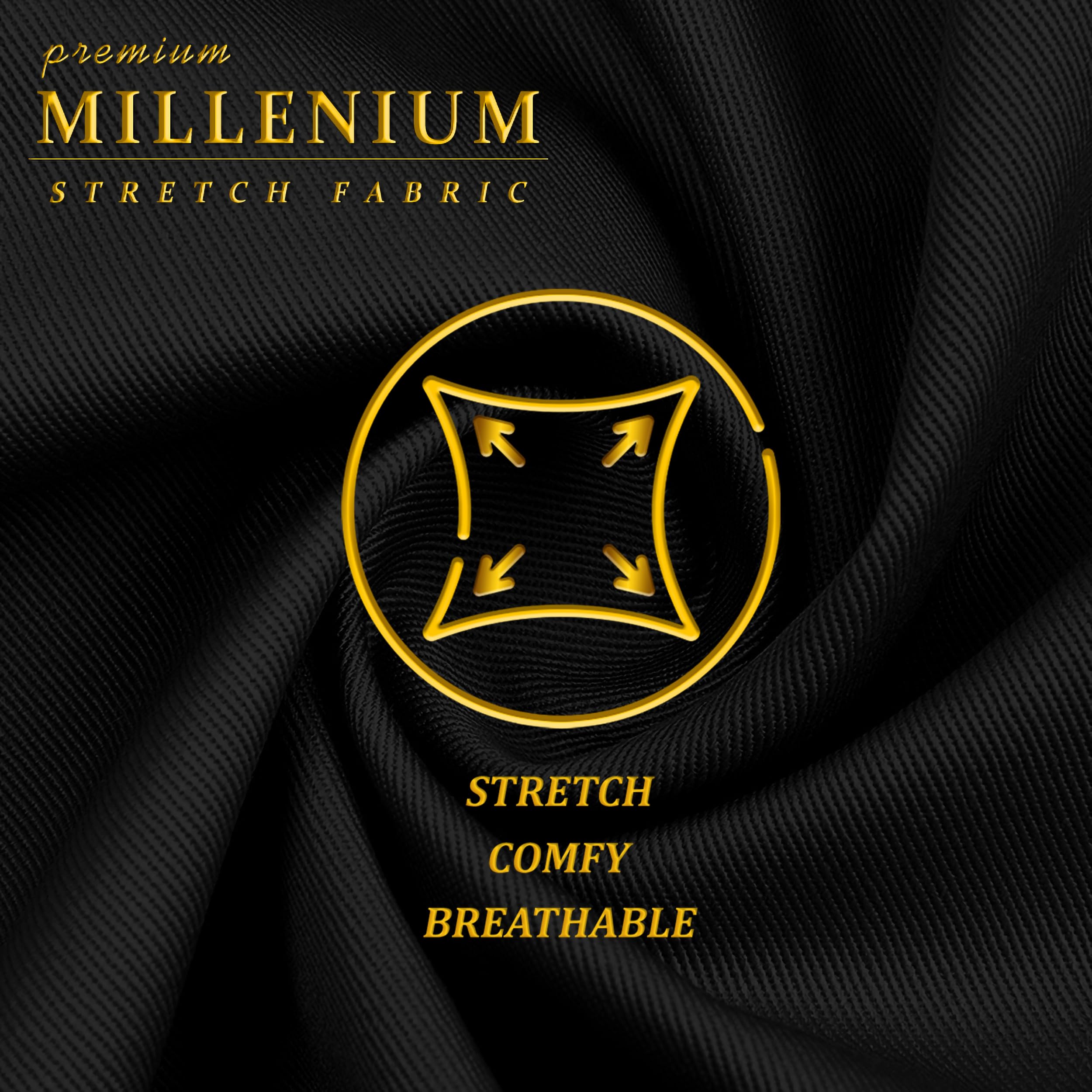 Hybrid & Company Women's Fashion Military Crop Premium Ultra Stretch Gold/Sliver Millennium Zipper Up Dressy Blazer Jacket - Image 8