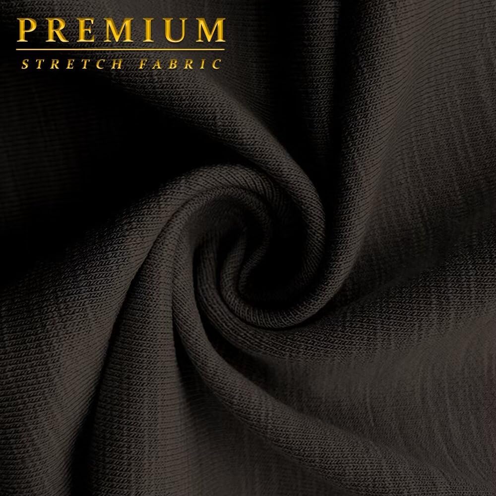 Hybrid & Company Women's Lightweight Casual Work Office Stretch Ponte Cardigan Blazer Jacket Made in USA - Image 6