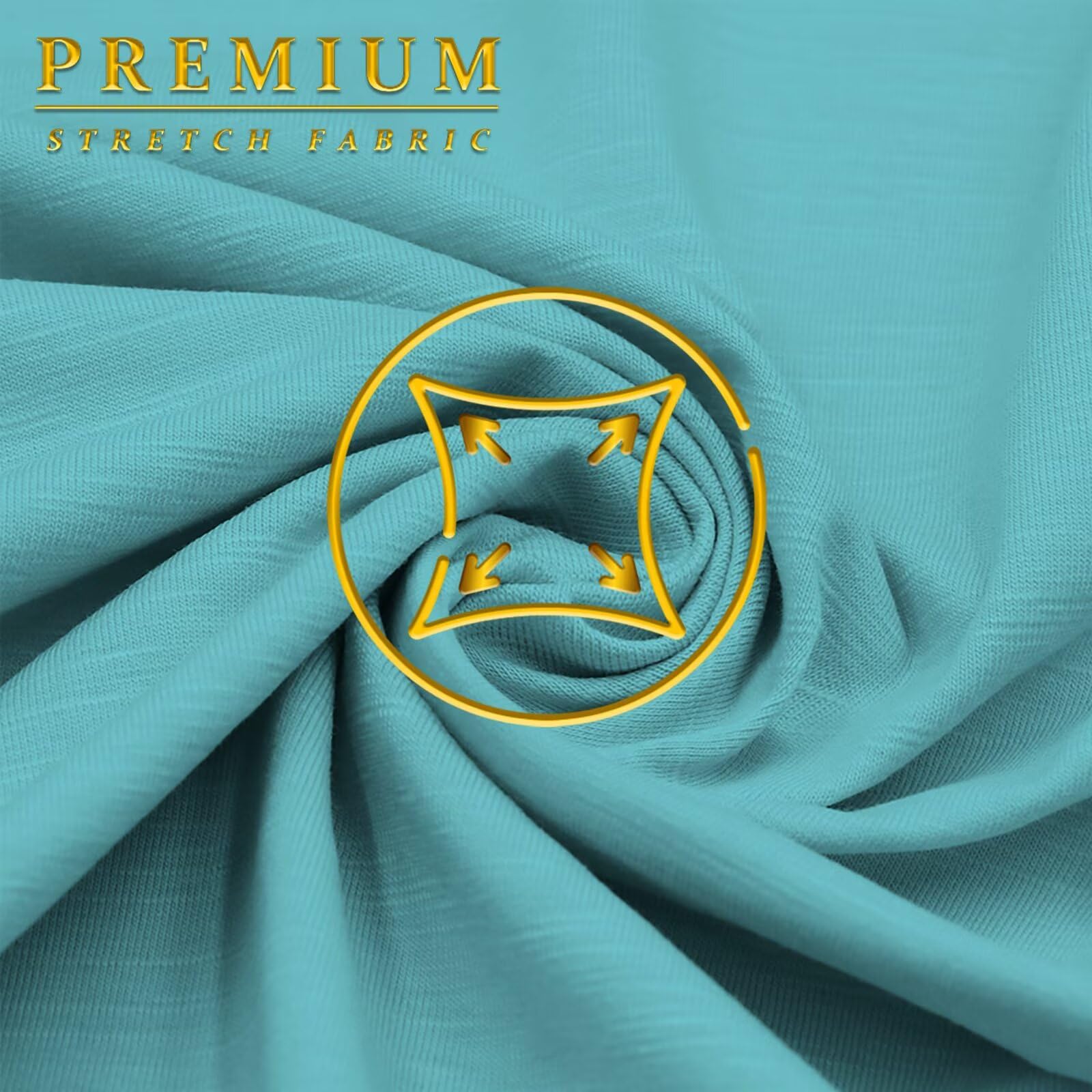 Hybrid & Company Women's Stretch Lightweight Flowy Maxi Skirt – Casual Fold Over Waist, Made in USA - Image 6