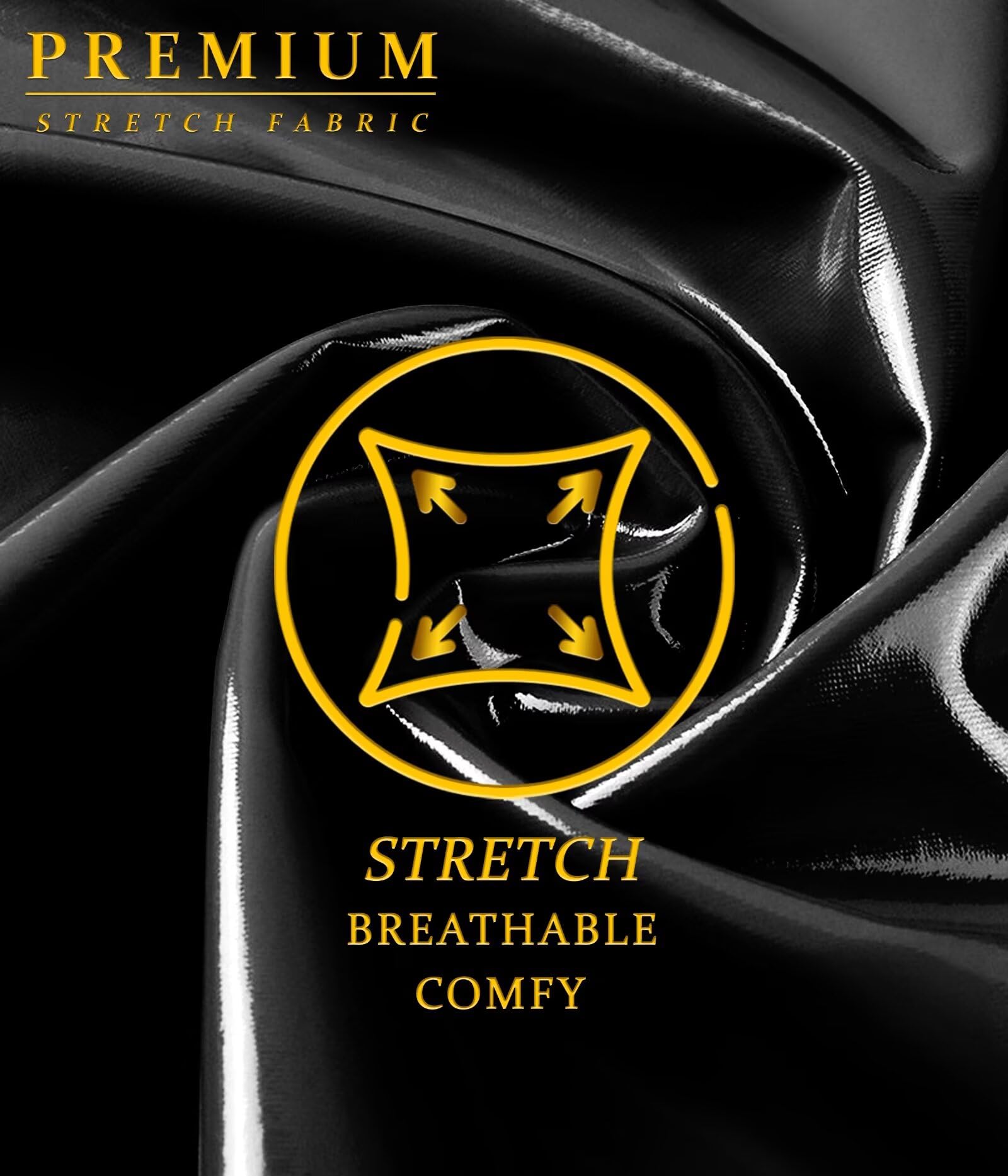 Hybrid & Company Women’s Techno/Scuba Stretch Pencil Skirt – Sleek Tailored Office Essential, Made in USA - Image 7