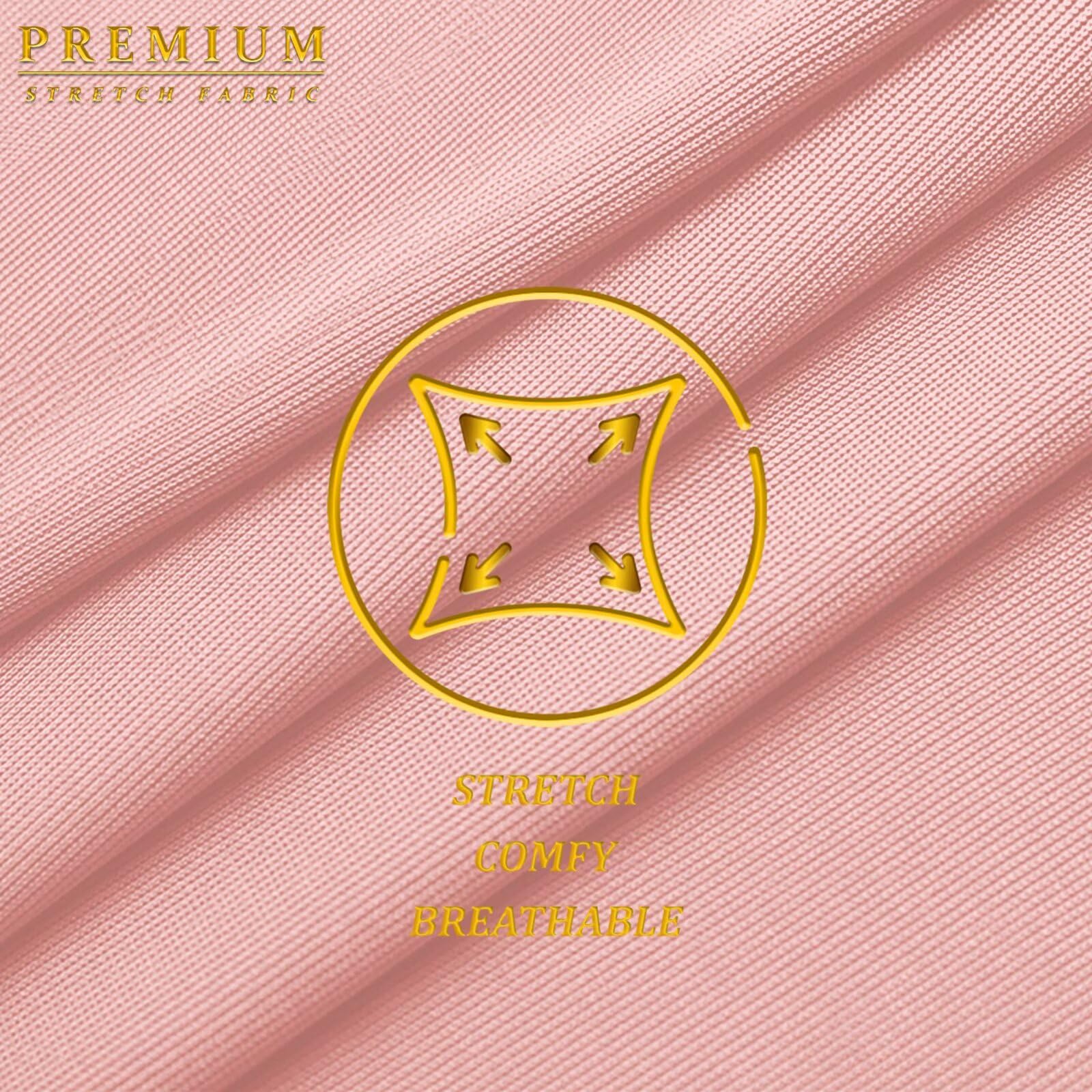 Hybrid & Company Womens Sexy V Neck Stretchy Bodycon Party Bandage Dress - Image 5