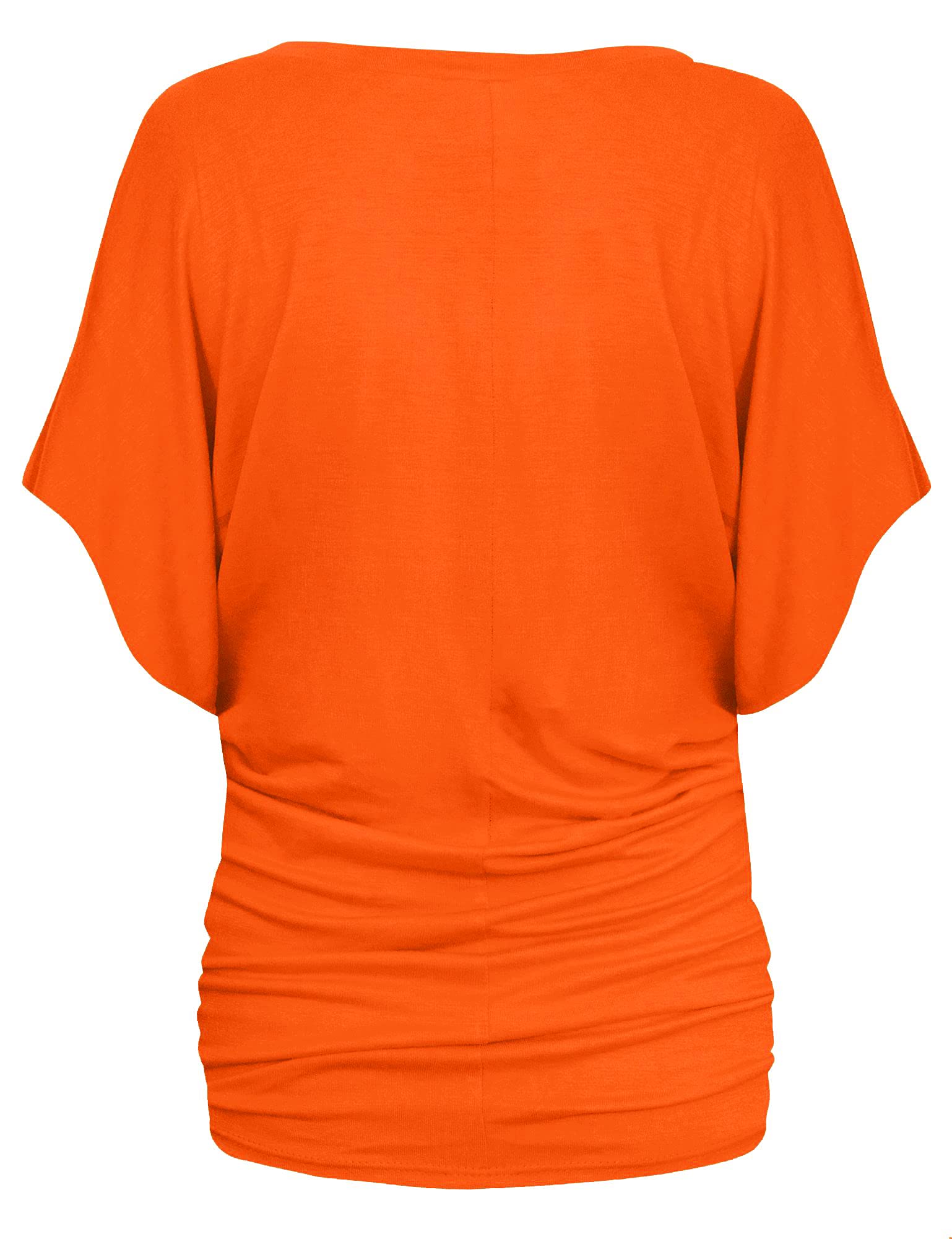 Hybrid & Company Womens Super Comfy Boat Neck Dolman Top Shirt - Image 4